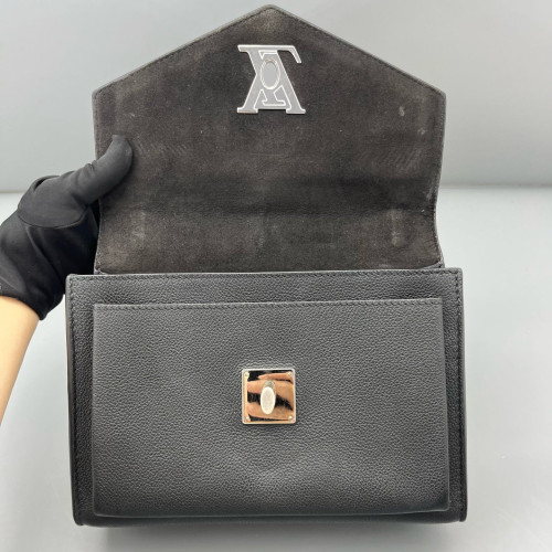 Louis Vuitton Mylockme Chain Bag BB Calfskin Black