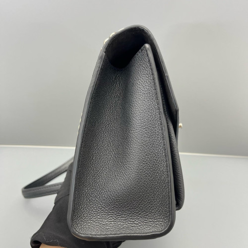 Louis Vuitton Mylockme Chain Bag BB Calfskin Black