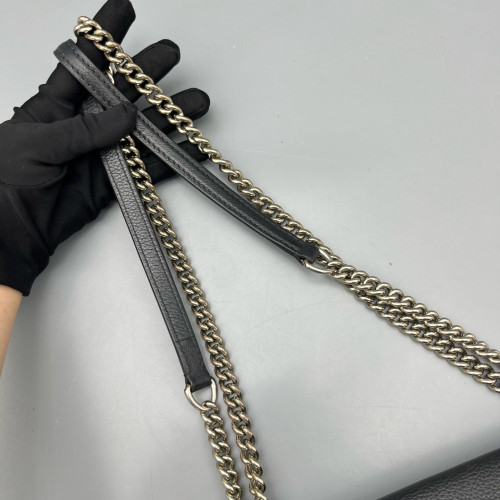 Louis Vuitton Mylockme Chain Bag BB Calfskin Black