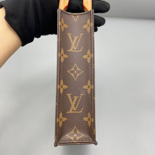 Louis Vuitton Petite Sac Plat Monogram Brown
