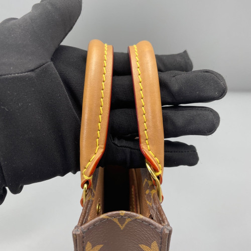 Louis Vuitton Petite Sac Plat Monogram Brown