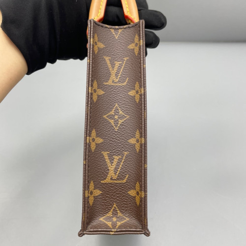 Louis Vuitton Petite Sac Plat Monogram Brown