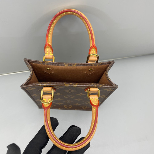 Louis Vuitton Petite Sac Plat Monogram Brown