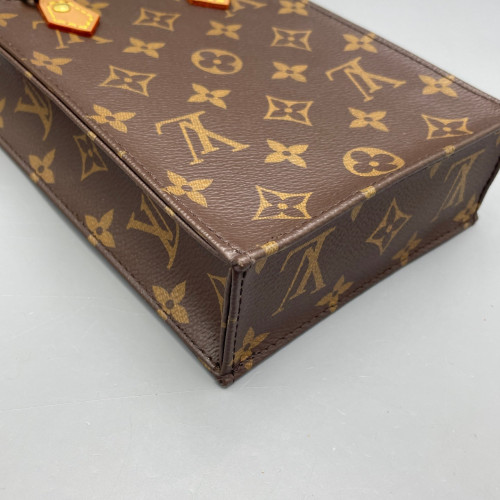 Louis Vuitton Petite Sac Plat Monogram Brown