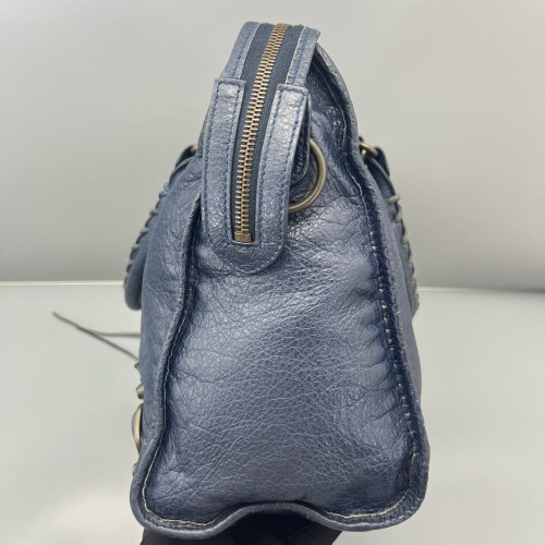 Balenciaga Medium City Arena Lambskin Dark Blue