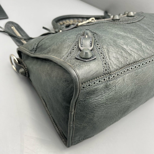 Balenciaga Medium City Arena Lambskin Grey
