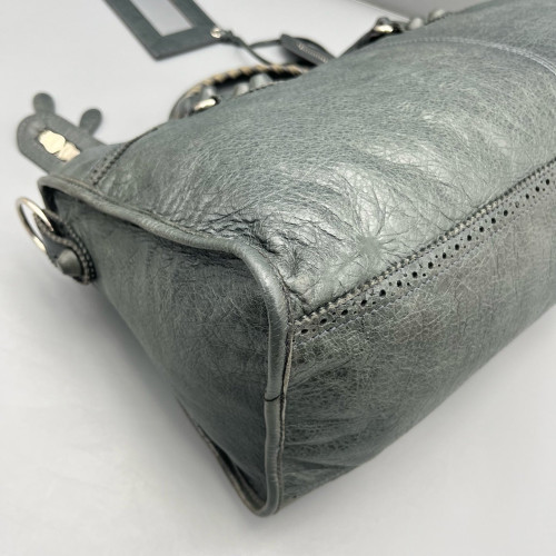 Balenciaga Medium City Arena Lambskin Grey