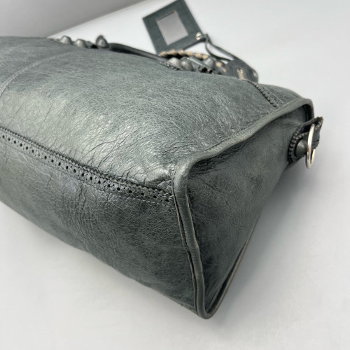 Balenciaga Medium City Arena Lambskin Grey