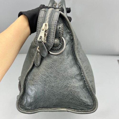 Balenciaga Medium City Arena Lambskin Grey