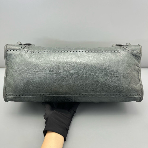 Balenciaga Medium City Arena Lambskin Grey