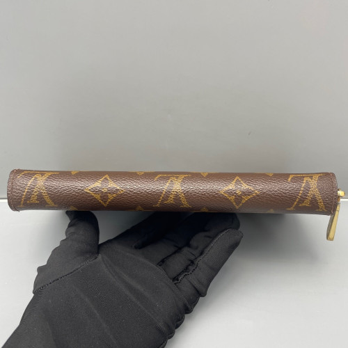 Louis Vuitton Clemence Walle Monogram Brown