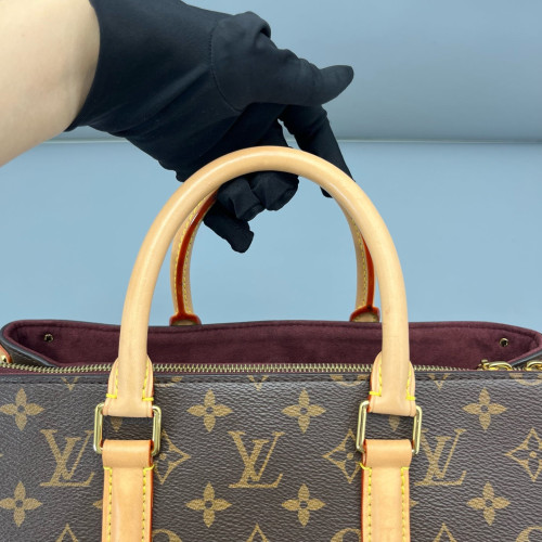 Louis Vuitton Soufflot MM Monogram Brown