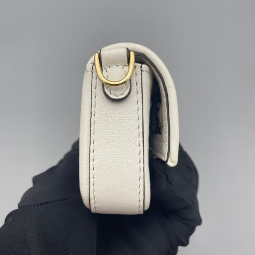 Fendi Wallet On Chain WOC Woven Zucca White Black