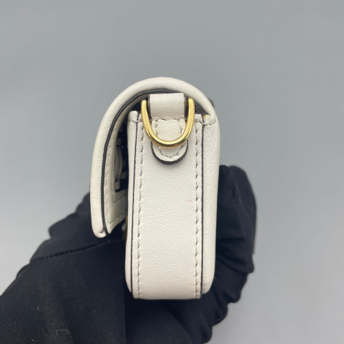 Fendi Wallet On Chain WOC Woven Zucca White Black