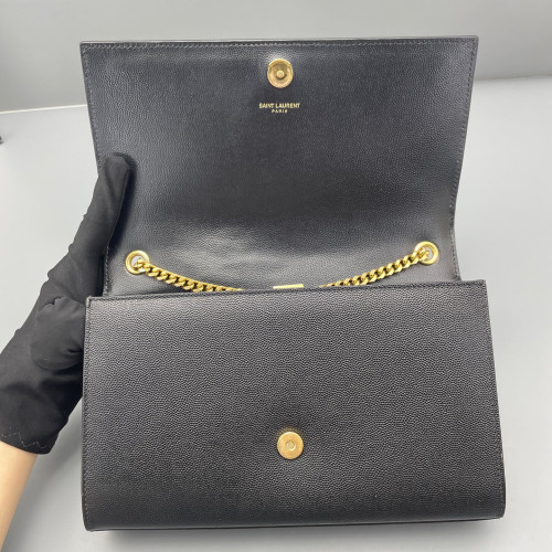 Yves Saint Laurent Medium Classic Kate Shiny Caviar Calfskin Black Yves Saint Laurent Medium Classic Kate Shiny Caviar Calfskin Black