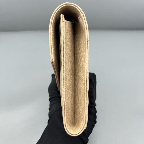 Yves Saint Laurent Clutch Caviar Nude Pink