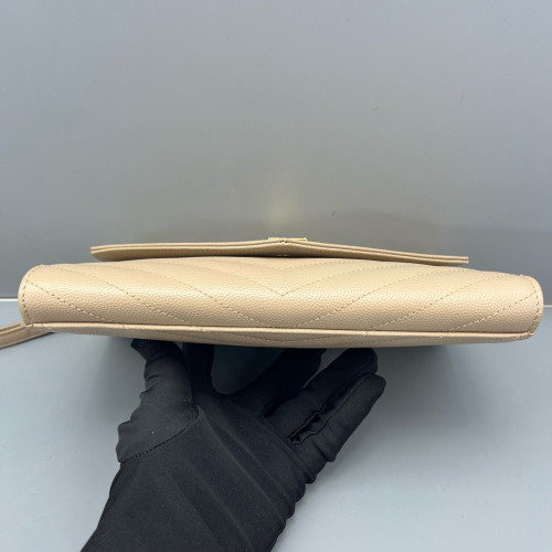 Yves Saint Laurent Clutch Caviar Nude Pink