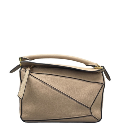 Loewe Small Puzzle Calfskin Beige Sahara