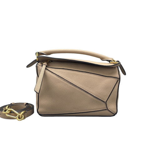 Loewe Small Puzzle Calfskin Beige Sahara