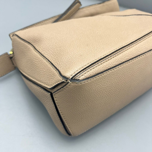 Loewe Small Puzzle Calfskin Beige Sahara
