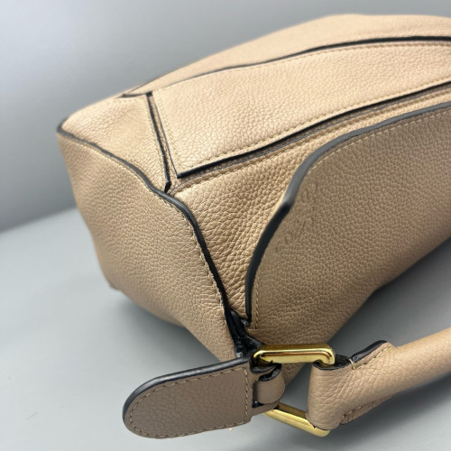 Loewe Small Puzzle Calfskin Beige Sahara