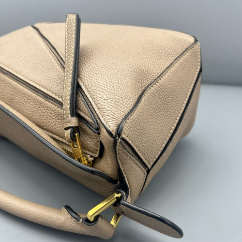 Loewe Small Puzzle Calfskin Beige Sahara
