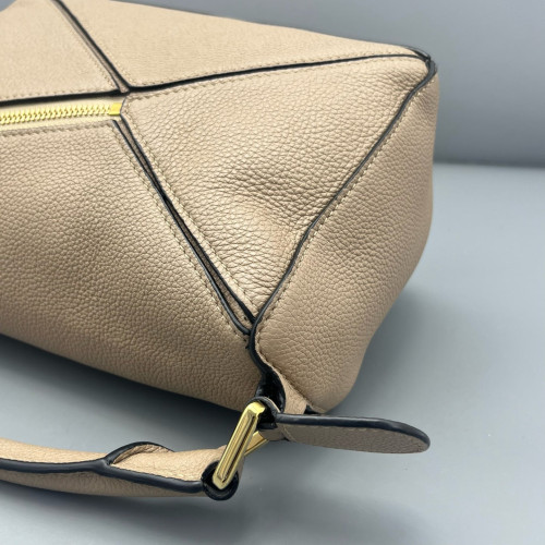 Loewe Small Puzzle Calfskin Beige Sahara
