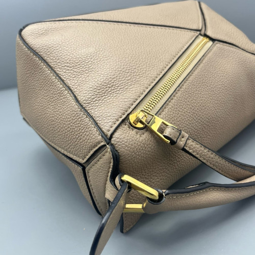 Loewe Small Puzzle Calfskin Beige Sahara