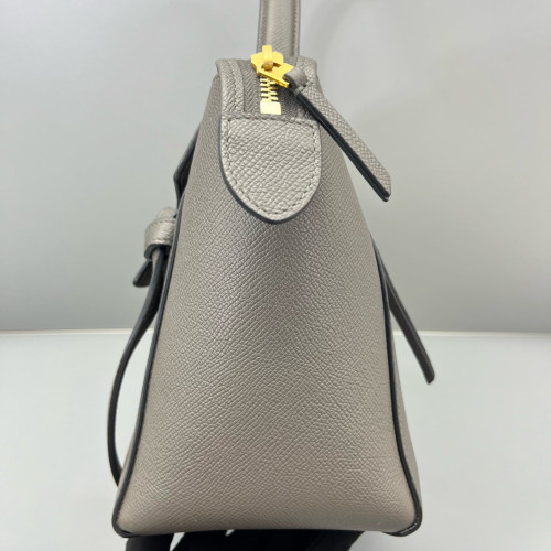 Celine Micro Belt Bag Saffiano Calfskin Grey Celine Micro Belt Bag Saffiano Calfskin Grey