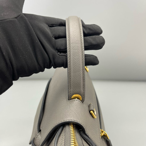 Celine Micro Belt Bag Saffiano Calfskin Grey Celine Micro Belt Bag Saffiano Calfskin Grey