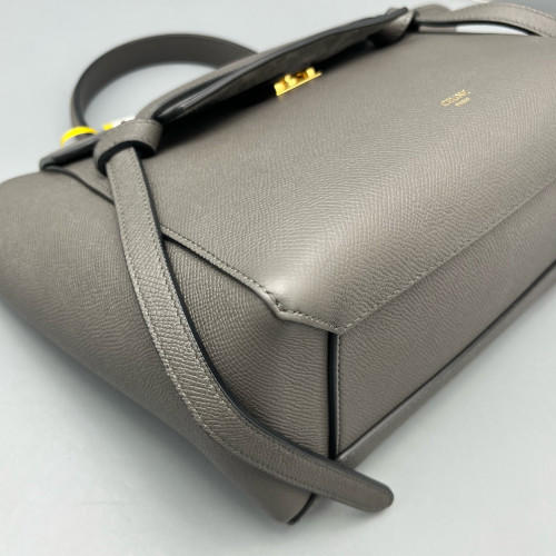 Celine Micro Belt Bag Saffiano Calfskin Grey Celine Micro Belt Bag Saffiano Calfskin Grey