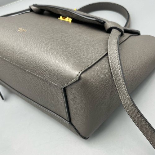 Celine Micro Belt Bag Saffiano Calfskin Grey Celine Micro Belt Bag Saffiano Calfskin Grey