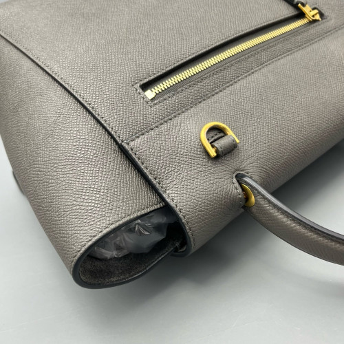 Celine Micro Belt Bag Saffiano Calfskin Grey Celine Micro Belt Bag Saffiano Calfskin Grey