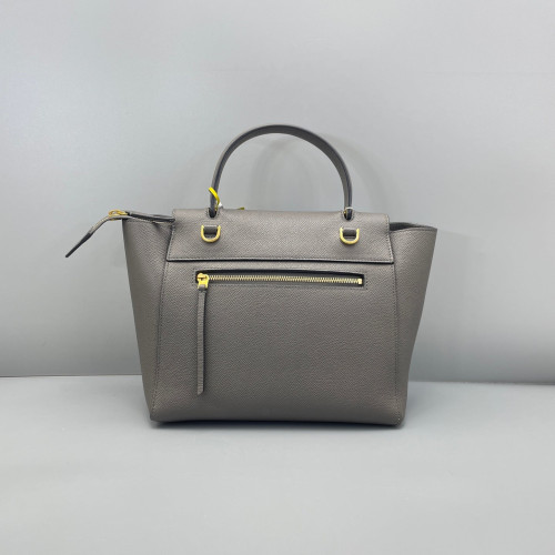 Celine Micro Belt Bag Saffiano Calfskin Grey Celine Micro Belt Bag Saffiano Calfskin Grey