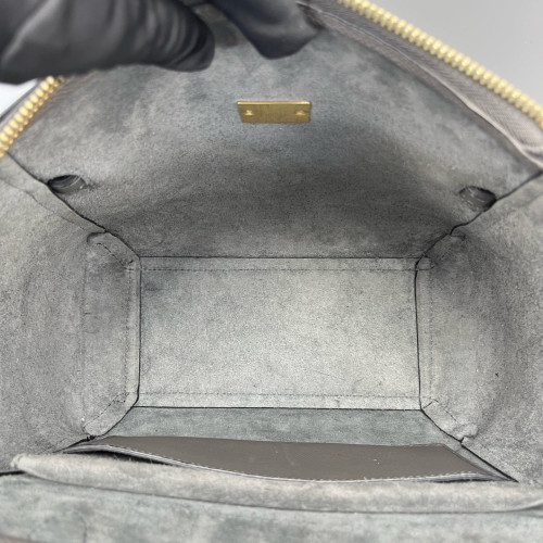 Celine Micro Belt Bag Saffiano Calfskin Grey Celine Micro Belt Bag Saffiano Calfskin Grey