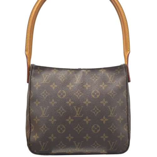 Louis Vuitton Looping MM Monogram Dark Brown Light Brown