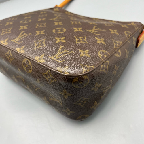 Louis Vuitton Looping MM Monogram Dark Brown Light Brown