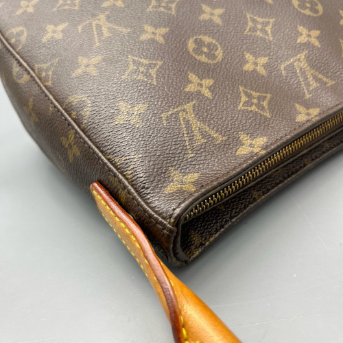 Louis Vuitton Looping MM Monogram Dark Brown Light Brown