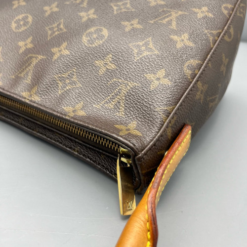 Louis Vuitton Looping MM Monogram Dark Brown Light Brown