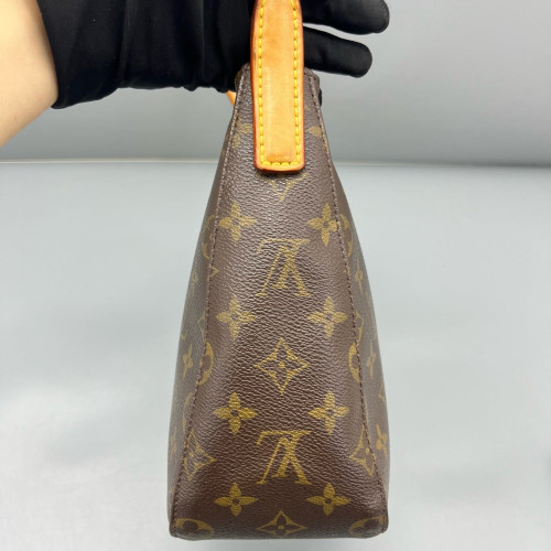 Louis Vuitton Looping MM Monogram Dark Brown Light Brown