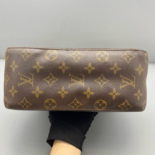 Louis Vuitton Looping MM Monogram Dark Brown Light Brown