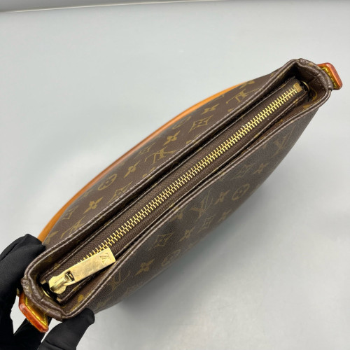 Louis Vuitton Looping MM Monogram Dark Brown Light Brown