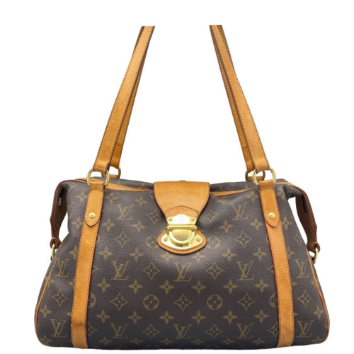 Louis Vuitton Stresa PM Monogram Dark Brown Light Brown