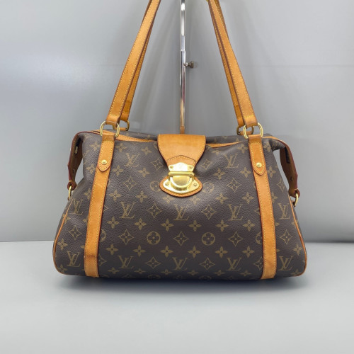 Louis Vuitton Stresa PM Monogram Dark Brown Light Brown