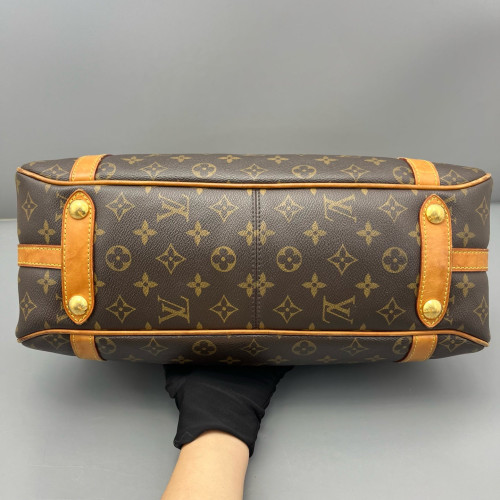 Louis Vuitton Stresa PM Monogram Dark Brown Light Brown