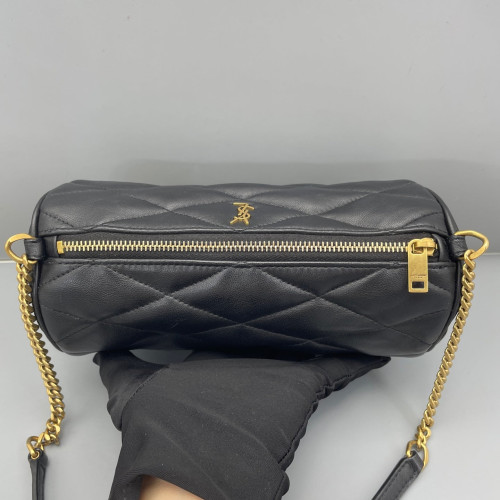 Yves Saint Laurent Sade Mini Tube Calfskin Black Yves Saint Laurent Sade Mini Tube Calfskin Black