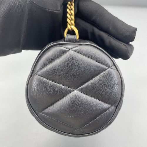 Yves Saint Laurent Sade Mini Tube Calfskin Black Yves Saint Laurent Sade Mini Tube Calfskin Black