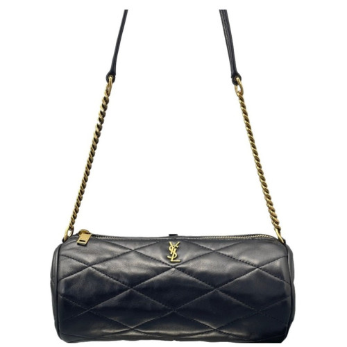Yves Saint Laurent Sade Mini Tube Calfskin Black