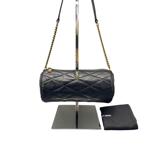 Yves Saint Laurent Sade Mini Tube Calfskin Black