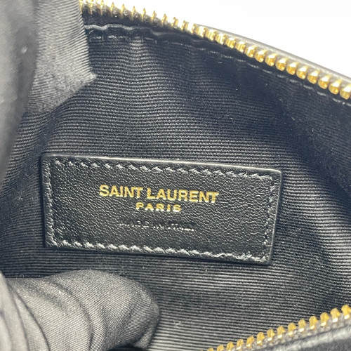Yves Saint Laurent Sade Mini Tube Calfskin Black